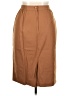 Sag Harbor 100% Polyester Solid Brown Casual Skirt Size 14 - photo 2