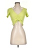Zara Green Short Sleeve Top Size S - photo 1