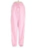 Unbranded 100% Viscose Pink Black Casual Pants Size S - photo 1
