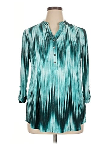 New Directions 3/4 Sleeve Blouse (view 1)