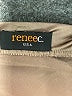 Renee C. Solid Brown Casual Skirt Size 1X - photo 4