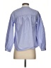J.Crew 100% Cotton Blue Long Sleeve Blouse Size 0 - photo 2