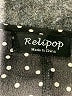 Relipop 100% Polyester Polka Dots Black Casual Dress Size S - photo 7