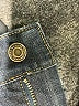 MICHAEL Michael Kors Chevron-herringbone Blue Jeans Size 4 - photo 7