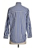 J.Crew 100% Cotton Stripes Blue 3/4 Sleeve Blouse Size 0 - photo 2