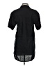 J.Crew 100% Linen Black Short Sleeve Button-Down Shirt Size XXS - photo 2
