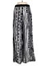 Elevenses 100% Polyester Stripes Silver Casual Pants Size XS - photo 2