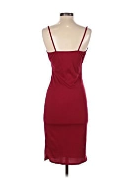 open lace back dress Fluid Drape Dress