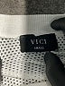 VICI 100% Polyester Ivory Short Sleeve Turtleneck Size S - photo 7