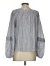 LC Lauren Conrad Silver Long Sleeve Blouse Size XS - photo 2
