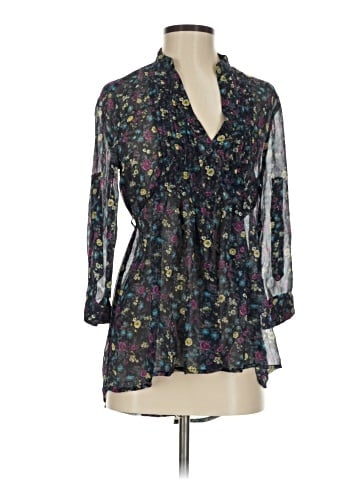 Weavers 3/4 Sleeve Blouse (view 1)