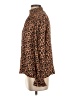 Tucker Animal Print Brown Long Sleeve Silk Top Size XS - photo 5