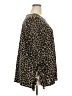 Terra & Sky Animal Print Brown Pullover Sweater Size 2X - photo 4