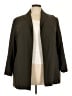 Eileen Fisher 100% Wool Brown Teal Wool Blazer Size 2X - photo 1