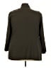 Eileen Fisher 100% Wool Brown Teal Wool Blazer Size 2X - photo 2