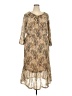 C established 1946 100% Nylon Paisley Gold Casual Dress Size 18 - 20 - photo 1