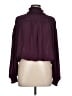 Venus 100% Polyester Burgundy Long Sleeve Blouse Size L - photo 1