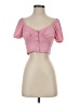Forever 21 Pink Short Sleeve Top Size S - photo 1
