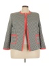 Nine West Houndstooth Gray Jacket Size 22W - photo 1