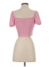 Forever 21 Pink Short Sleeve Top Size S - photo 2