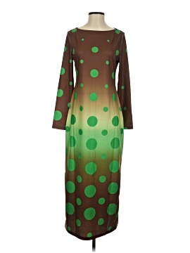 green emerald velvet dress Satin Dress - Women - AMI Paris main image 1