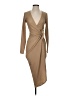 MNG Tan Cocktail Dress Size 4 - photo 1