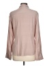 Express Solid Tan Long Sleeve Blouse Size 11 - 12 - photo 2