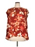 DR2 100% Polyester Orange Sleeveless Blouse Size XL - photo 1