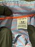 Carter's 100% Cotton Stripes Blue Long Sleeve Button-Down Shirt 9-12 MO / 12 MO - photo 3
