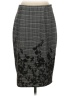 Roz & Ali Houndstooth Gray Formal Skirt Size S - photo 2