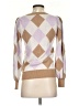 Ann Taylor LOFT Argyle Purple Pullover Sweater Size XS - photo 2