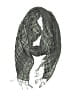 Jones New York 100% Polyester Gray Scarf One size - photo 1