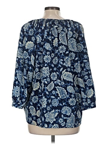 Creme Fraiche 3/4 Sleeve Blouse (view 2)