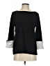 Ann Taylor Black 3/4 Sleeve Top Size S - photo 1