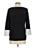 Ann Taylor Black 3/4 Sleeve Top Size S - photo 2