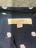 Ann Taylor LOFT 100% Rayon Polka Dots Blue Long Sleeve Blouse Size XL - photo 7