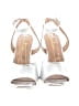 Lulus Metallic Silver Sandals Size 9 - photo 2
