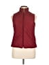 British Khaki 100% Polyester Red Burgundy Vest Size XL - photo 1