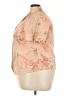 Alfred Dunner Floral Pink Short Sleeve Blouse Size 18 (estimated) - photo 5
