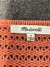 Madewell Orange Pullover Sweater Size S - photo 7