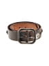 Old Stud Handmade Brown Leather Belt Size 34 - photo 1