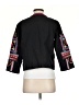 By Anthropologie 100% Cotton Graphic Black Jacket Size XS - photo 2