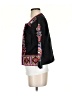 By Anthropologie 100% Cotton Graphic Black Jacket Size XS - photo 5