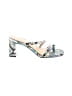 Jessica Simpson Print Blue Sandals Size 6 - photo 1