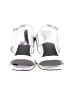 Via Spiga White Silver Sandals Size 6 1/2 - photo 2