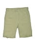 Nautica Solid Green Khaki Shorts Size 8 - photo 1