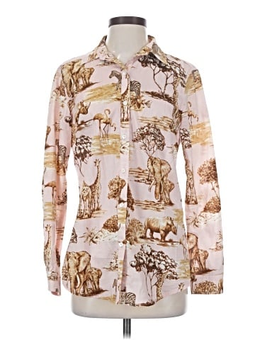 J. McLaughlin Long Sleeve Button-Down Shirt (view 1)