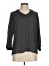 Zara Basic Black Long Sleeve Polo Size M - photo 1