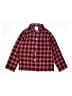 Lands' End 100% Polyester Plaid Red Long Sleeve Button-Down Shirt Size 6 - photo 1