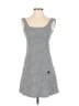 View 100% Polyester Houndstooth Gray Casual Dress Size 4 - photo 1